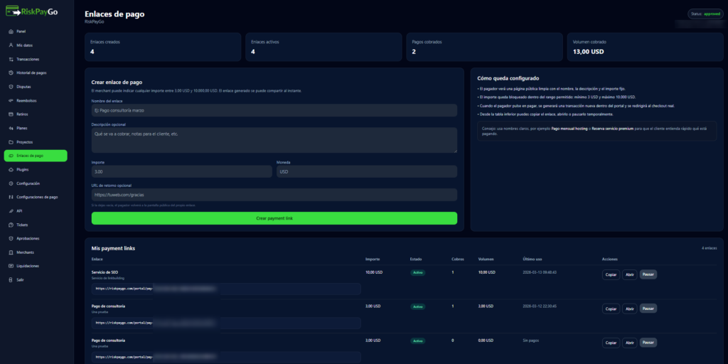 payment links