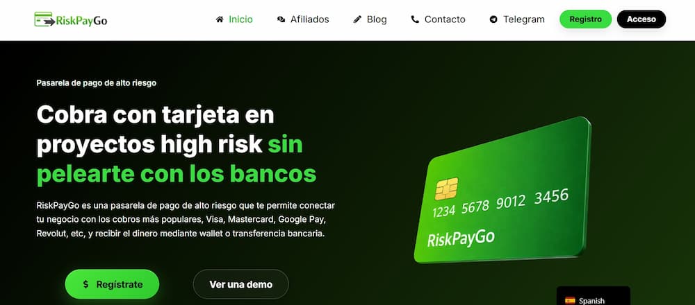 PaynoPain: qué es, cómo funciona y qué alternativas ofrece el mercado 5 Riskpaygo 作为 paynopai 的替代方案