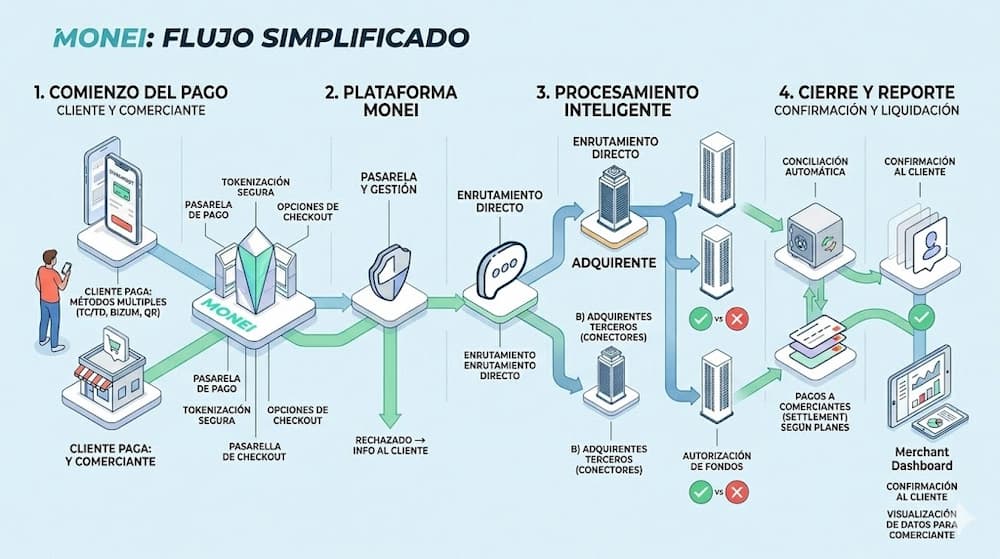 MONEI: come funziona, vantaggi e alternative per l'e-commerce 4 Ecco come funziona Monei