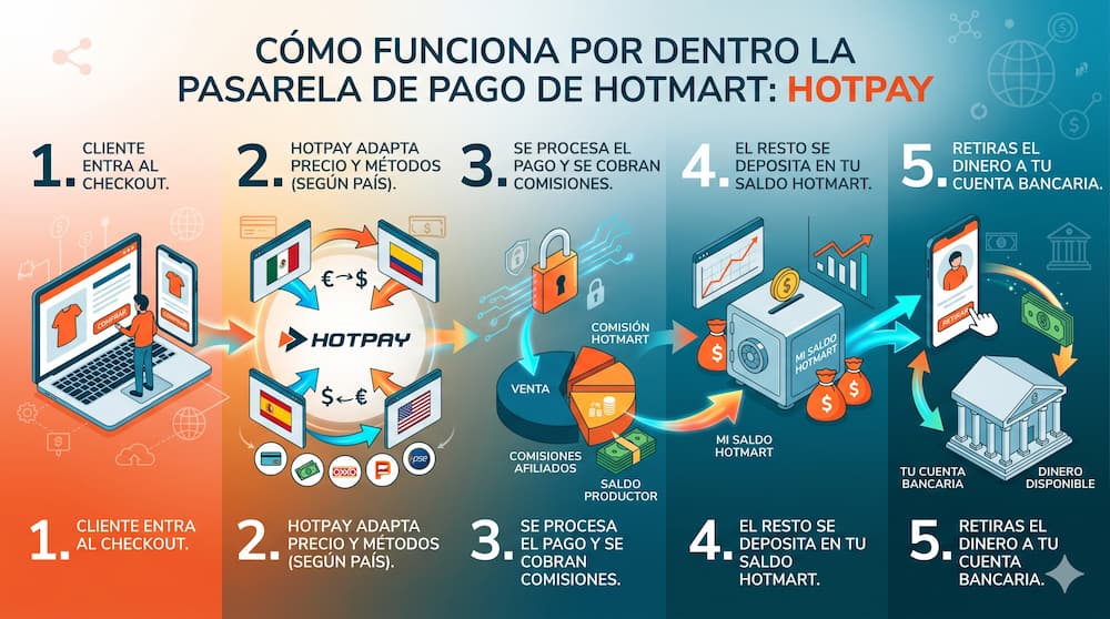 Hotmart y su pasarela de pago: cómo funciona y qué debes saber 2 hotmart como passrela de pago asi funciona